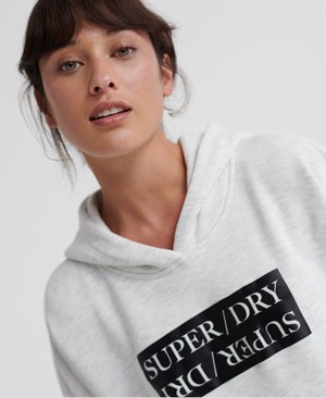 Superdry The Edit Split Női Kapucnis Pulóver Szürke | XLANS8794